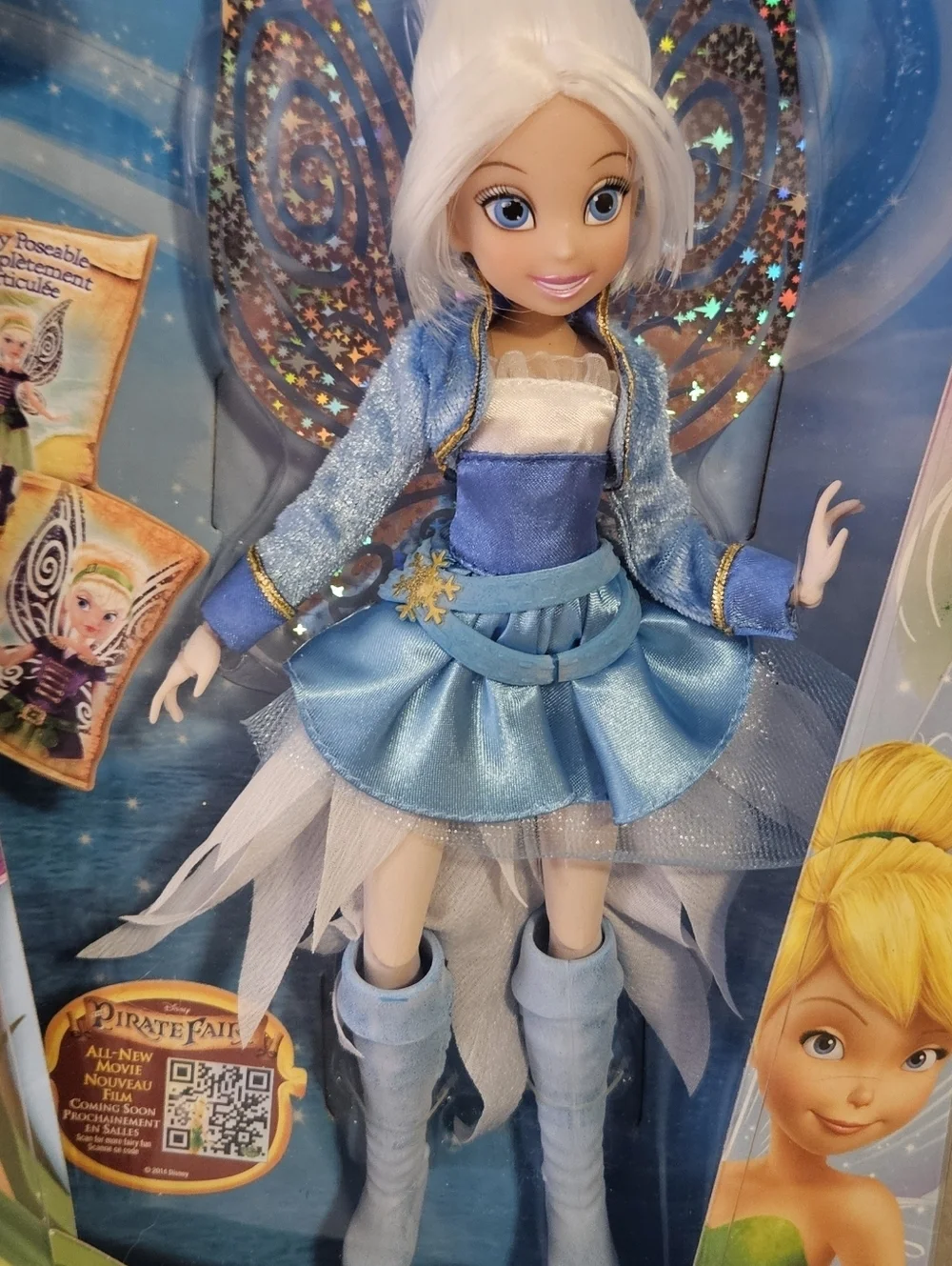 Disney Fairies Periwinkle Pirate Fairy Doll Jakks Pacific NIB Poseable